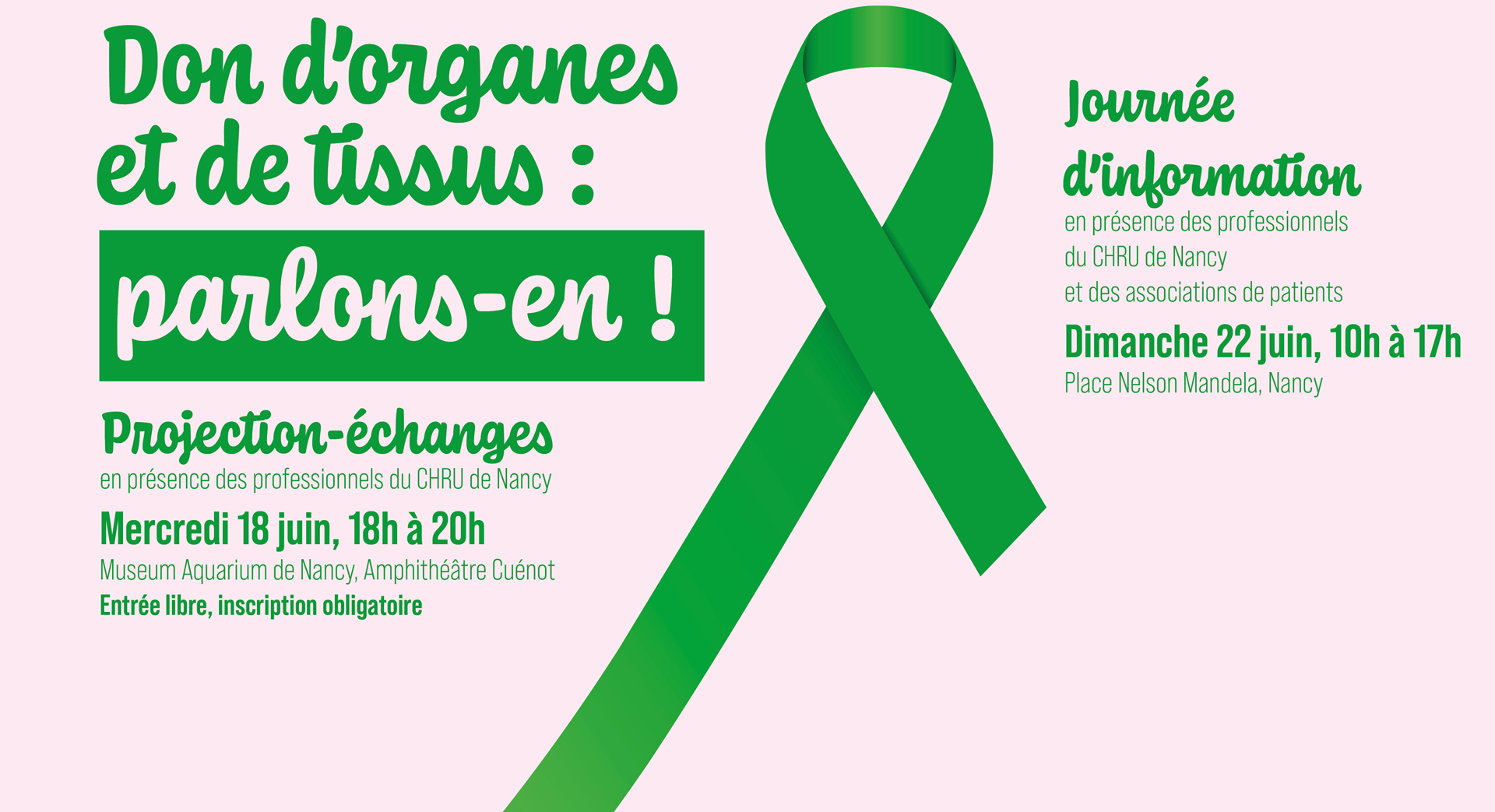 Journée d'information sur le don d'organes