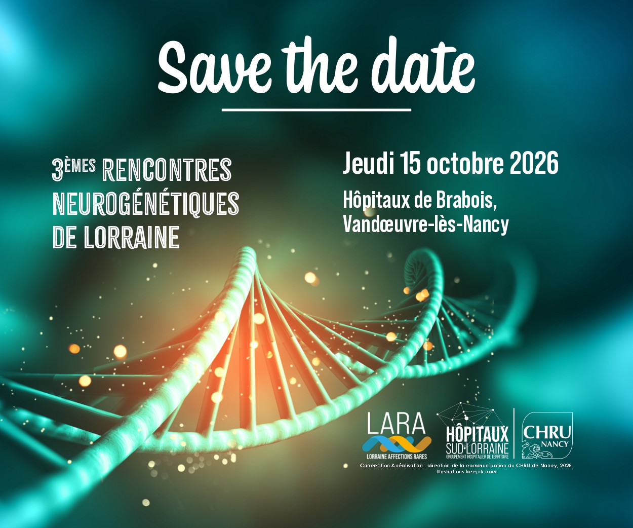 3èmes rencontres-neurogenetiques-lorraine-2026-savethedate